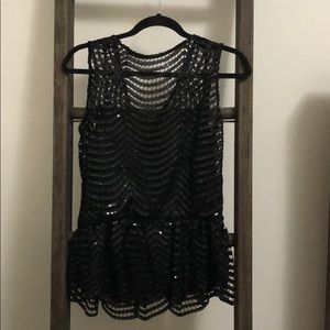 Sequined Dressy Tank